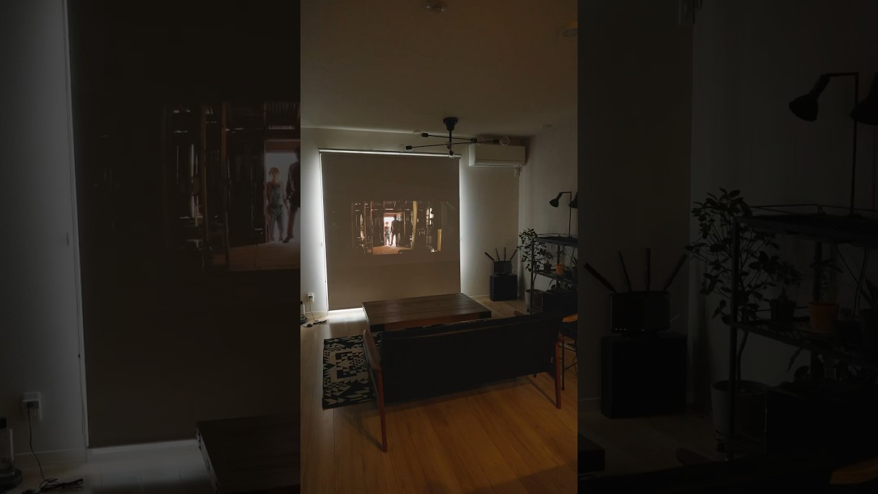 自宅を映画館にするマストアイテム2つ