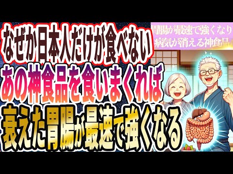 【なぜ報道しない!?】「なぜか日本人だけが食べない「あの神食品」を毎日食いまくれば、胃腸が最速で強くなり病気が消える」を世界一わかりやすく要約してみた【本要約】