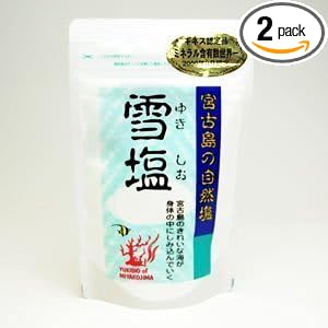 宮古島雪塩120g　2袋