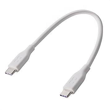 CIO 柔らかいシリコンケーブル C to C (USB Type-C/USB-C) 100W PD 急速 充電ケーブル 絡まない iPhone15 / 16 / Macbook Pro/Air/iPad/ノートパソコン Galaxy Google Pixel Android (アンドロイド)