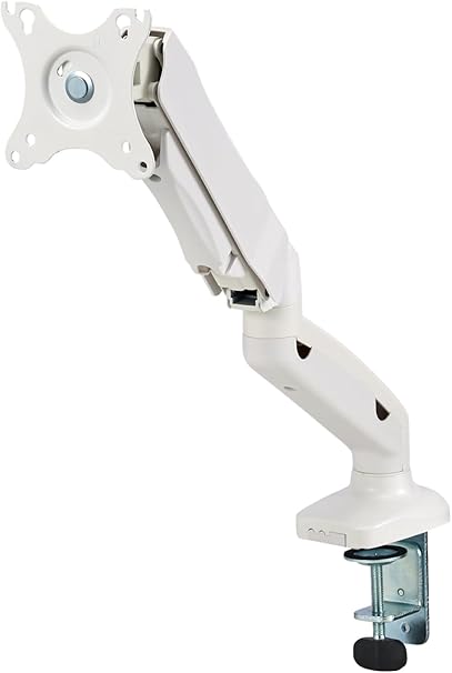 エレコム モニターアーム シングルアーム 17~32インチ対応 耐荷重:9kg ガス式 VESA規格対応 ホワイト DPA-SS08WH