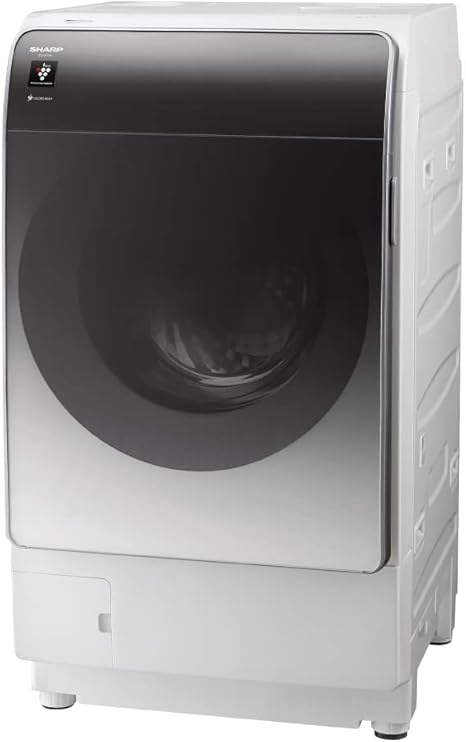 シャープ ドラム式 洗濯乾燥機 ハイエンドモデル ES-X11A-SL ハイブリッド乾燥 洗剤自動投入 乾燥フィルター自動掃除 洗濯11kg/乾燥6kg 幅64cm 左開き シルバー