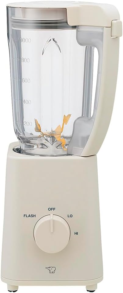 象印マホービン ミキサー 1.0L 氷も砕ける 軽くて丈夫 シンプル マット調 グレージュ BM-SA10AM-HC