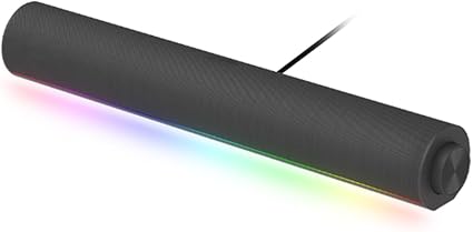 Xiaomi デスクトップスピーカー PCスピーカー デュアルチャンネル ステレオオーディオ 5種類のEQサウンドモード RGB対応 USB Bluetooth5.3 スピーカー 53°傾斜によるイマーシブサウンド AUX入力 内臓マイク オンラインクラス リモート会議 ゲーム中継 ノートパソコン/スマホ/ゲーム機/CDプレーヤー