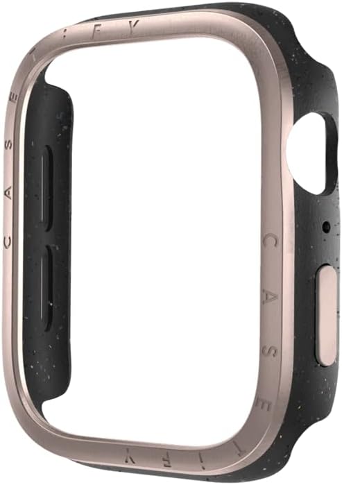 CASETiFY メタルインパクト ウォッチケース [Apple Watch シリーズ 4-6, SE 2022 に対応] - 40mm - ローズゴールド