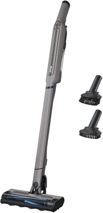 Shark シャーク 掃除機 スティッククリーナー [ CS100JGR + ブラシセット ] EVOPOWER SYSTEM STD コードレス掃除機 コードレススティック 充電式 スチールグレイ