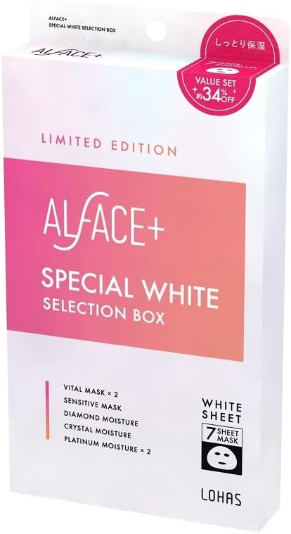 ALFACE(オルフェス) スペシャルホワイトセレクションボックス 7枚 保湿