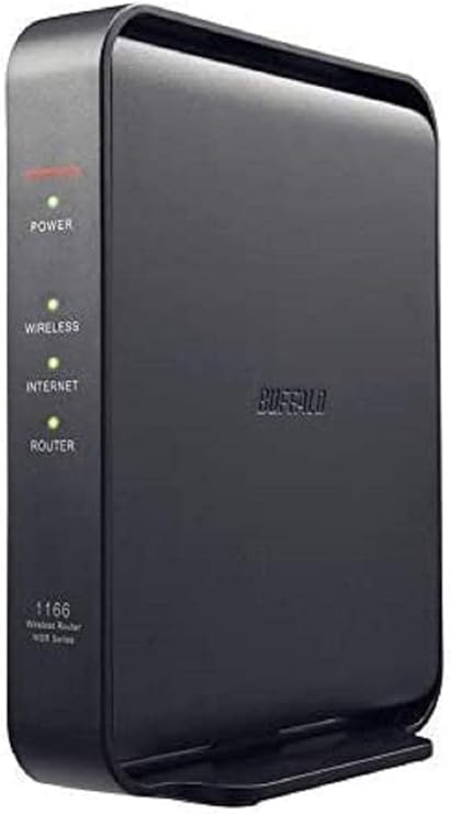 【Amazon.co.jp限定】 バッファロー WiFi 無線LAN ルーター WSR-1166DHPL2/N 11ac ac1200 866+300Mbps IPv6対応 デュアルバンド 3LDK 2階建向け エコパッケージ テレワーク 日本メーカー 【 iPhone 15 / 14 / iPhone SE (第三世代) / Nintendo Switch / PS5 動作確認済み 】