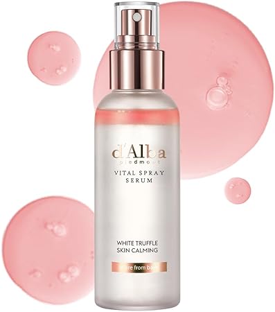 ダルバ(d'Alba) ホワイトトリュフ バイタル スプレーセラム 100ml 公式 ミスト化粧水 さっぱり 鎮静 保湿 セラム 美容液 弾力 毛穴 化粧水 ミスト スプレー 敏感肌 ヴィーガン