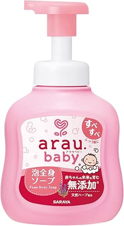 arau.(アラウ)アラウ.ベビー 泡全身ソープ 本体 450ｍｌ