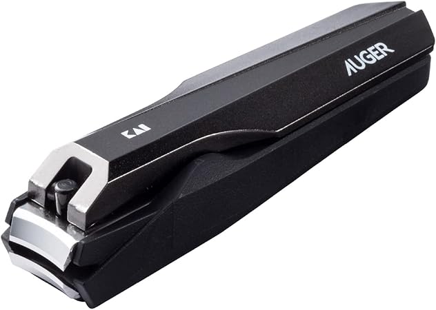 AUGER ツメキリ M Standard(貝印(Kai Corporation) AUGER(オーガー) 爪切り Mサイズ ステンレス製 メンズ 男性 手 足) 1個 (x 1)