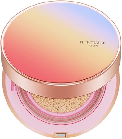 [APLN] Pink teatree cover up glow cushion [アプリン] ピンクティーツリーカバーアップグロウクッション 本体 11g (17 Floral beige)
