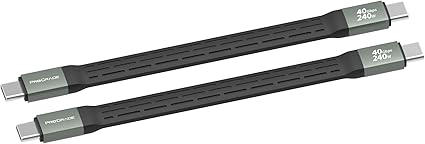 ProGrade Digital PG20用アクセサリー (USB4 40Gbps 240W 15cm TypeC-C) ケーブル２本セット プログレードデジタル 正規輸入品