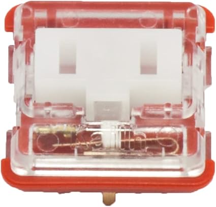 Kailhロープロファイルスイッチ - Red Pro/リニア/35g/キーボードスイッチ メカニカルキーボード用（35個入りボックス）