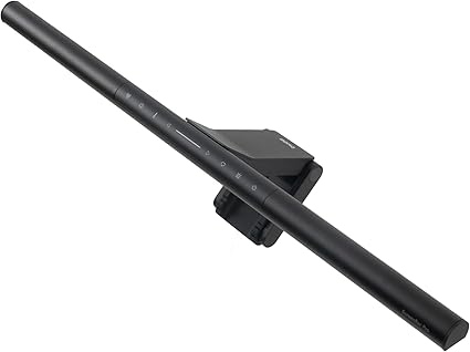 BenQ ScreenBar Pro モニターライト/輝度．色温度調整/省スペース/湾曲モニター対応/広範囲照明/目に優しい/映り込み軽減/省スペース/PC作業/USB Type-C/在宅勤務