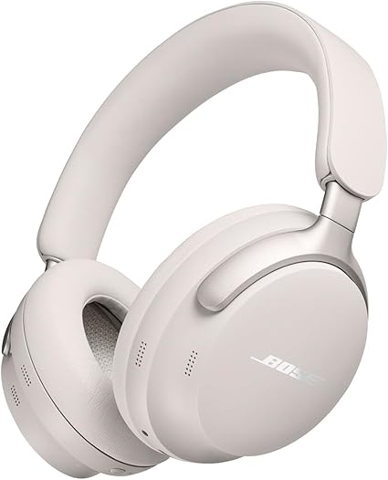 Bose QuietComfort Ultra Headphones 完全 ワイヤレス 空間オーディオ ヘッドホン ノイズキャンセリング Bluetooth接続 マイク付 最大24時間再生 急速充電 ホワイトスモーク
