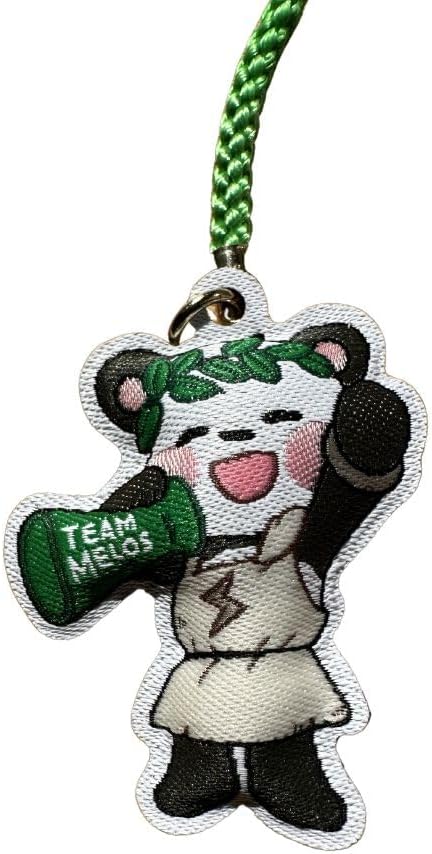 [WAKU] チームメロス × さかいさんだー応援「越前織」ふわふわキーホルダー 応援グッズ ストラップ カズゲームズ