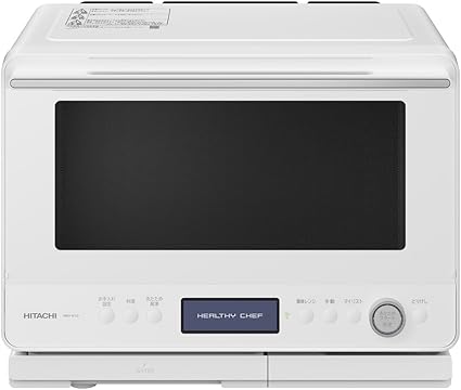 日立 過熱水蒸気 オーブンレンジ ヘルシーシェフ 30L MRO-W1D W フロストホワイト 熱風コンベクション 2段式 Wスキャン ワイドオーブン