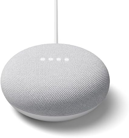 Google Nest Mini本体 第2世代 小さくても便利なスマートスピーカー Googleアシスタント 声だけで家電を操作 パワフルで豊かなサウンド (ホワイト チョーク Chalk)