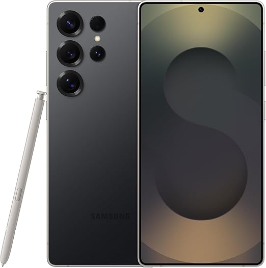 Samsung Galaxy S25 Ultra 256GB｜チタニウム ブラック｜Galaxy AI対応｜SIMフリースマホ 本体 端末｜FeliCa対応｜Samsung純正 国内正規品｜6.9インチ｜IP68防水防塵｜Quad HD+｜大容量バッテリー 5,000mAh｜SM-S938QZKASJP