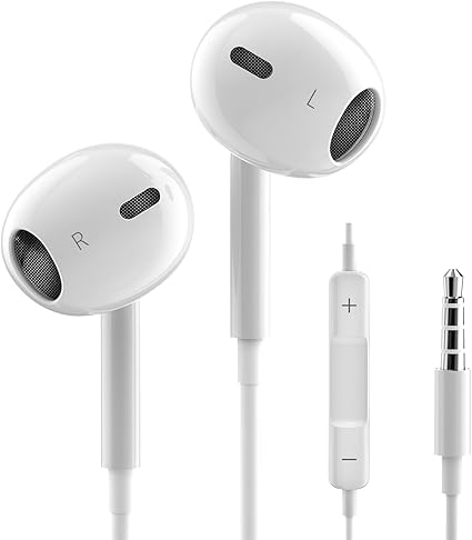 イヤホン 有線イヤホン 3.5mmジャック HIFI音質 音量調整 重低音 ノイズキャンセリング マイク付き 通話可能 ハイレゾ クリア通話 音量調節 ステレオイヤフォン ヘッドホン