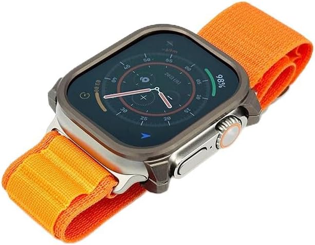 [ギルドデザイン] Solid bumper for Apple Watch 49mm Ultra ジュラルミン削り出し Apple Watch用ケース (グレー)