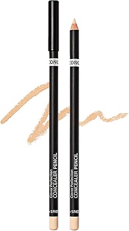 ザ セム(The Saem)日本公式 カバーパーフェクション コンシーラー ペンシル 1.5 ナチュラルベージュ 1154 シャープナー付き