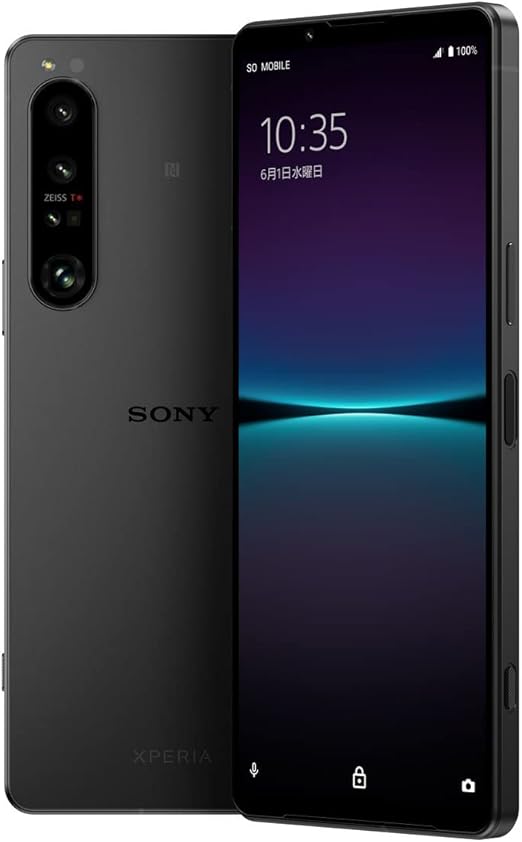 ソニー Xperia1IV ブラック SIMフリースマホ XQ-CT44 B 【日本正規代理店品】
