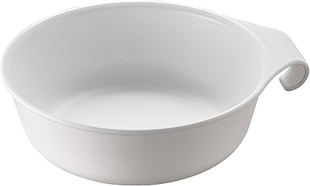 山崎実業(Yamazaki) マグネット & 引っ掛け 湯おけ ホワイト 約W27.5×D24×H8cm ミスト MIST 通気性よく乾きやすい 7322