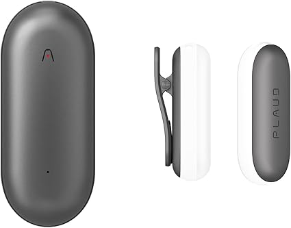 Plaud NotePin AI ボイスレコーダー【通常版】AI文字起こし/要約 ウェアラブルAIツール カプセル型 先端LLM活用 ワンタッチ録音 アプリ連動 112言語対応 発言者識別 編集可能 20時間連続使用 音声インポート Bluetooth接続 スマホ/パソコン対応 専用マグネットピン/クリップ付属 軽量 64GB大容量 録音機 小型 議事録/講義ノート/ボイスメモ/会話記録 グレー