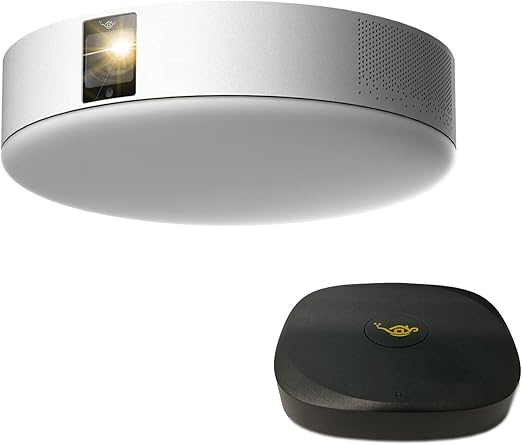 Aladdin X2 Plus ワイヤレス HDMI コネクター2 セット 第2世代 Wi-Fi6対応 アラジン エックス 2 プラス プロジェクター 900 ANSIルーメン 天井照明 LEDシーリングライト スピーカー テレビ フルHD 家庭用 映画 ホームシアター 短焦点 スマホ対応 bluetooth ゲーム ブルーレイ Harman Kardon ドルビーオーディオプラス
