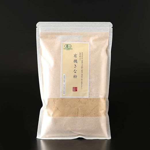 有機きな粉 200g 熊本産 JAS 有機 オーガニック 無農薬 無化学肥料 有機大豆