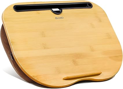 VLOXO膝上テーブル ノートパソコン用ラップデスク テーブルクッション タブレット ラップトップテーブル【正規品】