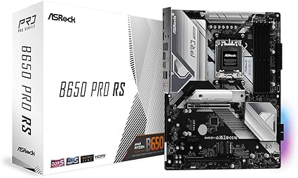 ASRock マザーボード B650 Pro RS AMD Ryzen 7000 シリーズ CPU対応 (Soket AM5) B650E ATX マザーボード 【国内正規代理店品】