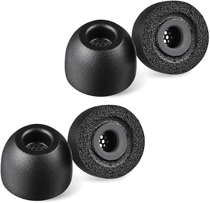 AZLA SednaEarfit Foamax Standard [イヤーピース Mサイズ2ペア] 高遮音フォームタイプ 潰してから約30秒で復元 高密度フォーム&医療用シリコン ハニカム構造コアレスワックスガード 低刺激 低圧迫 有線/無線イヤホンに最適【AZL-FOAMAX-ST-M】