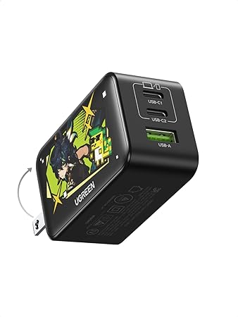 UGREEN Nexode 急速充電器 Type-C 65W 原神モデル