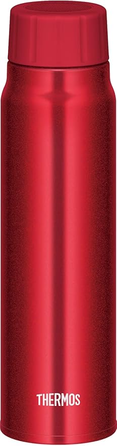 サーモス 水筒 保冷炭酸飲料ボトル 500ml レッド 保冷専用 FJK-500 R