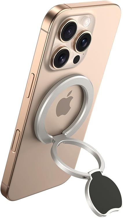 【超強両面マグネット】Bolvunes スマホリング MagSafe対応 ホーローパネルに磁性吸着可能 風呂場&キッチンに最適！ 自撮り マグネットスマホスタンド バンカーリング 横縦両立 角度調整可能 磁気増強メタルリング付き iPhone Androidなど全機種対応【H3】