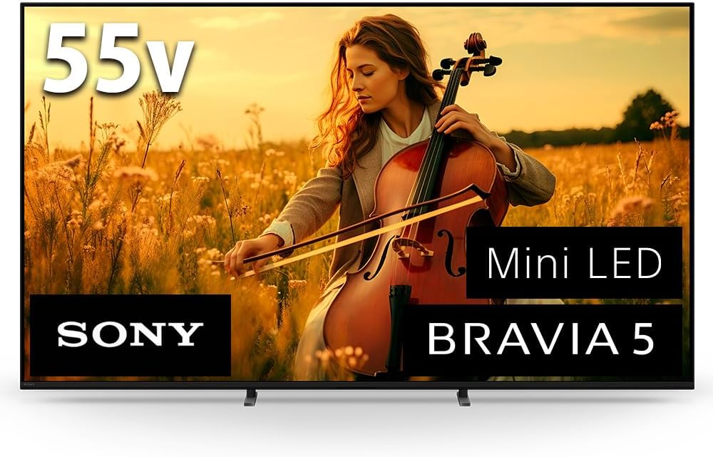 ソニー 55インチ 4K 液晶 Mini LED テレビ ブラビア K-55XR50 BRAVIA XR 倍速 Google TV 4K/120fps対応 8畳以上推奨