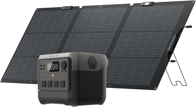 EcoFlow ポータブル電源 ソーラーパネルセット