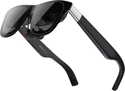 XREAL One AR グラス スマートグラス X1 チップ搭載 単独 3 DoF 最大367インチ 50°視野角 最大120Hz HDディスプレイ 3段階調節可能なレンズ透明度 iPhone 16/15(※eシリーズは対象外)、Steam Deck、ROG、Mac、PC、 Android & iOS対応