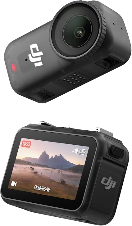 DJI Osmo Nanoスタンダードコンボ (128GB) ウェアラブルカメラ 小型4K／60fps Vlogカメラ 1/1.3インチセンサー 143°広角FOV映像 200分録画 迅速なコンテンツ転送 スポーツ Vlog用磁気POVカメラ4K