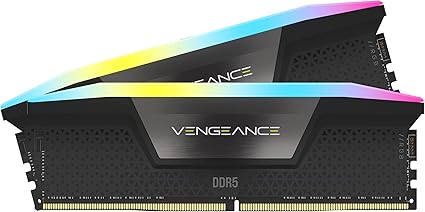【Amazon.co.jp限定】CORSAIR DDR5-6000MHz デスクトップPC用メモリ VENGEANCE RGB DDR5シリーズ (PC5-48000) 32GB [16GB×2枚] CMH32GX5M2D6000C36