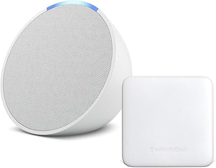 【セット買い】Echo Pop グレーシャーホワイト + SwitchBot スマートリモコン Hub Mini