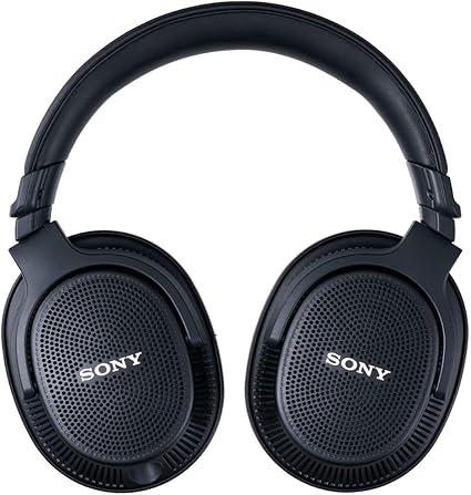 ソニー(SONY) モニターヘッドホン MDR-MV1:背面開放型モニターヘッドホン/立体音響・ステレオ制作に適した広い音場表現/ハイレゾ対応/超広帯域再生/快適な装着性/Φ3.5㎜変換ケーブル付属/立体音響制作/ステレオ音響制作/有線/ミキシング/マスタリング/プロ/クリエイター ブラック MDR-MV1 Q