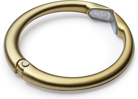 Clipa 2 クリッパ　バッグハンガー　つや消し　ゴールド　Purse Hanger　2016 [並行輸入品]