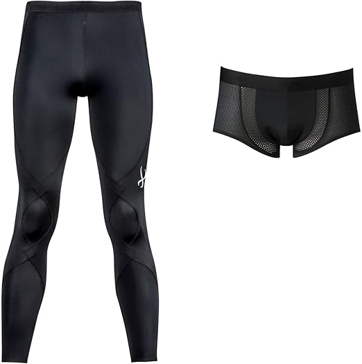 [シーダブリューエックス/ワコール] メンズスポーツタイツ エキスパートモデル3.0 【股関節・ひざサポート】 吸汗速乾 LBサイズまで対応 大きいサイズ HXO499