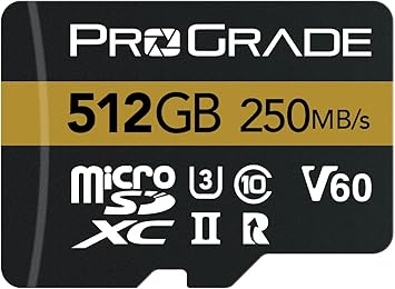 ProGrade Digital microSDXC UHS-II V60 GOLD 512GB プログレードデジタル 正規輸入品