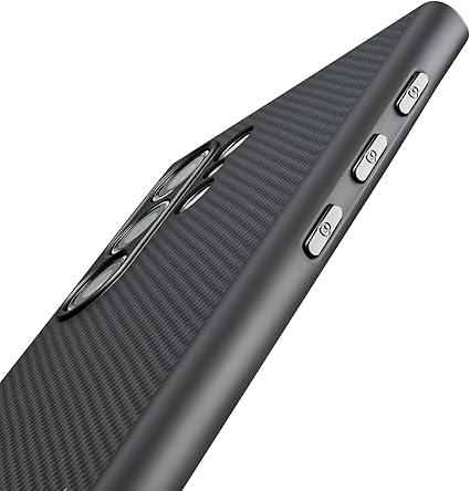 「PITAKA」Galaxy S24 Ultra ケース【全面保護-NFCボタン付き】ギャラクシーs24 ウルトラ ケース 耐衝撃 MagSafe対応 MagEZ Case Pro4 軽量と全面保護を両立 Galaxy S24 Ultra カバー マグネット内蔵 ワイヤレス充電対応 米軍MIL規格取得 ギャラクシー S24 Ultra用 NFC対応 PinButton（ピンボタン）ケース