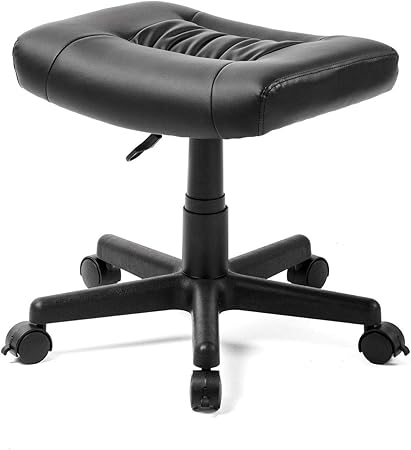 サンワダイレクト オットマン キャスター(ストッパー付き) 高さ調整 足置き台 ブラック 100-SNC035K